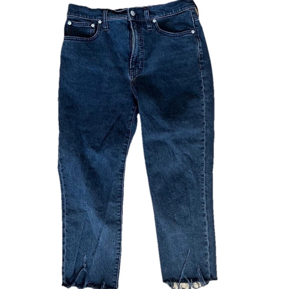 Madewell The Perfect Vintage Jean Black cropped size 28